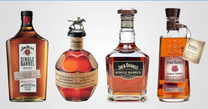 Bourbon de diferite mărci