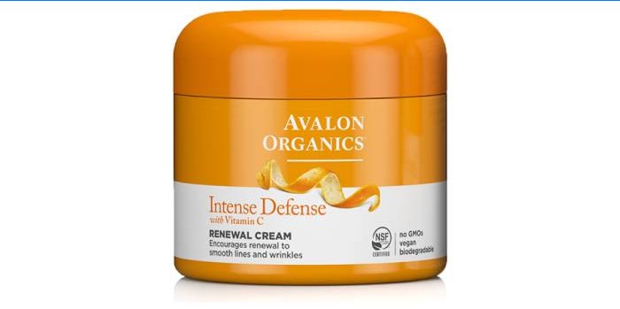 Avalon Organics, cremă de reînnoire cu vitamina C