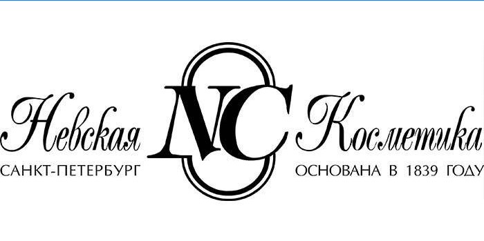 Logo-ul companiei de produse cosmetice Nevskaya