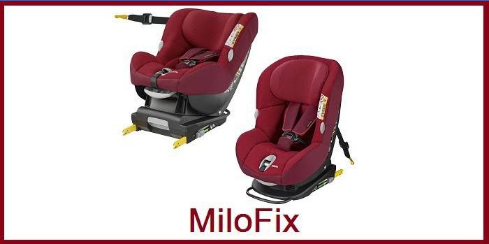 Scaun auto pentru copii de la naștere MiloFix