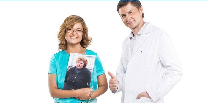 Dr. Gavrilov și o femeie mai subțire