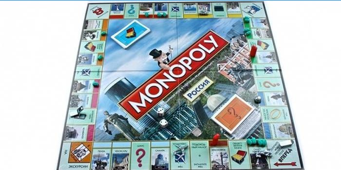 Câmp de joc Monopoly Rusia
