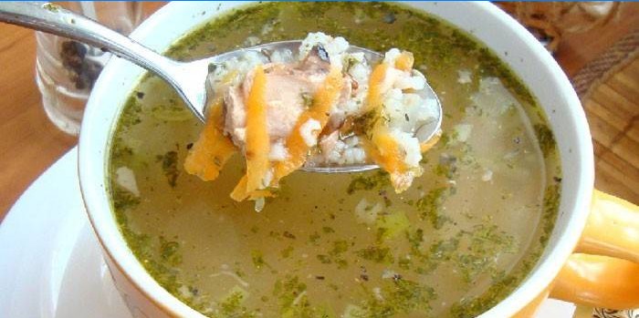Supa de iepure cu orez