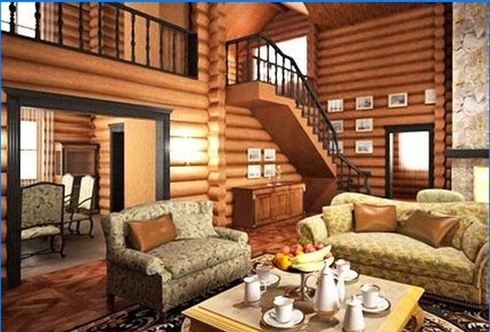 6 idei interioare de case de lemn inspirate