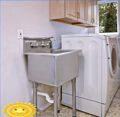 Chiuvetă auxiliară pentru spălare: unde se poate folosi