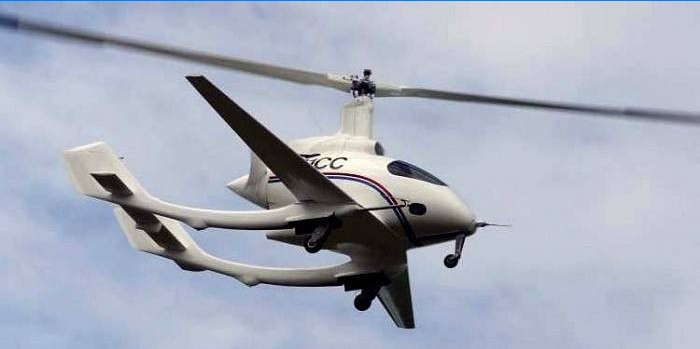Cartercopter de zbor din Gyroplane