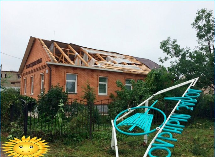 Foto: acoperișuri rupte sau importanța unui acoperiș de încredere al caselor private