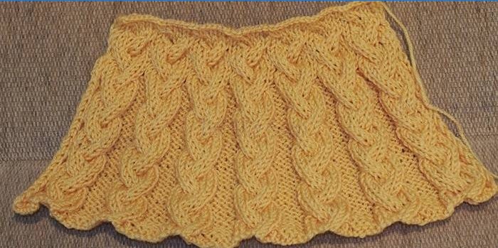 Cum se tricotează un model de coadă cu ace de tricotat