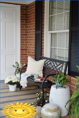 Idei de decorare a verandei de vară: selecție foto