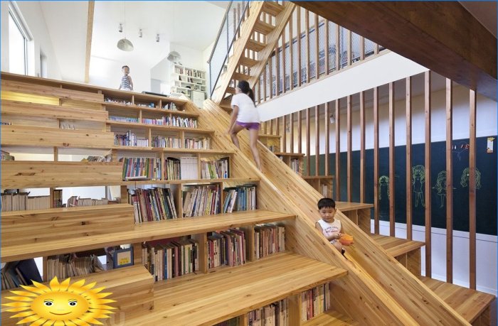 Ladder-bookcase: exemple vii de fotografie