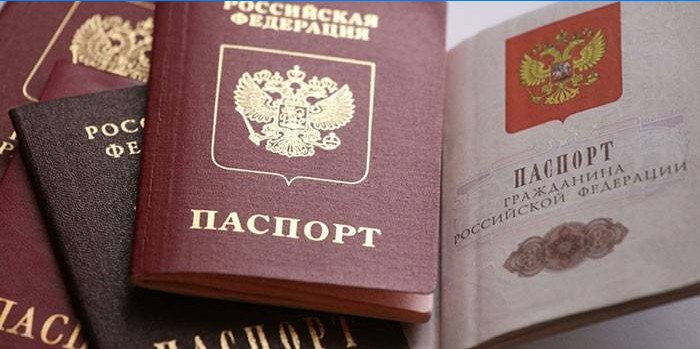 Pașapoarte ale unui cetățean al Rusiei