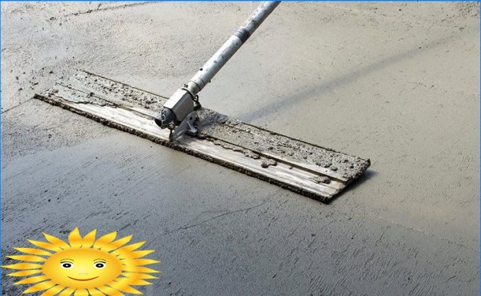 Podea garaj: impregnare poliuretanică și acoperire din beton