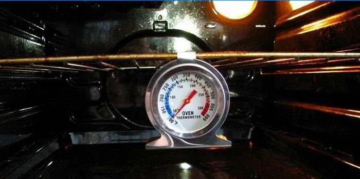 Termometru mecanic pentru cuptor electric