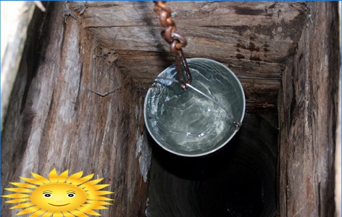 Tratarea apei pentru o casă de țară: dezinfectarea apei într-o fântână