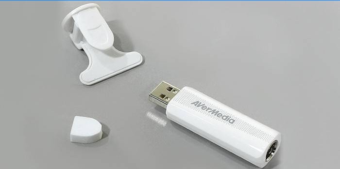 Tuner video USB cu antenă pentru laptop AVerMedia Technologies TD310