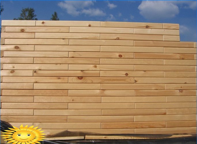 Cărămizi din lemn - caracteristici ale materialului pentru construirea unei case