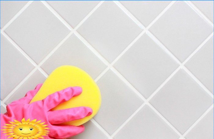 Cum se curăță cusăturile dintre plăcile de baie