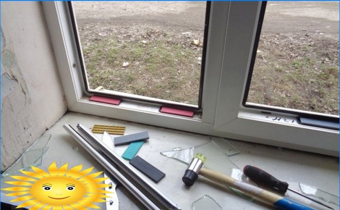 Cum se înlocuiește o fereastră cu geam dublu în ferestre din plastic