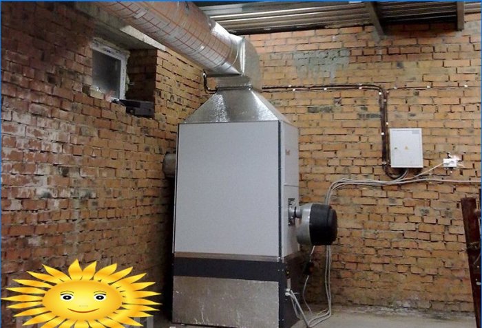 Încălzirea unei case folosind sisteme de alimentare cu aer și evacuare aer