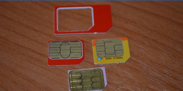 Card normal, micro și nano SIM
