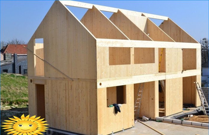 Panouri CLT pentru construcții de case: caracteristici, pro, contra
