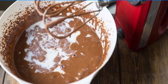 Procesul de glazură cu ciocolată și cacao