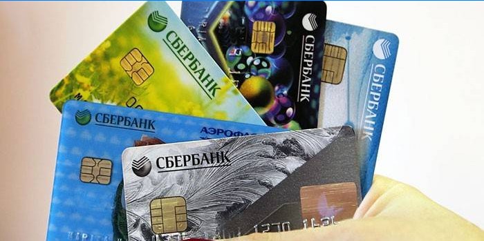 Carduri de plastic Sberbank