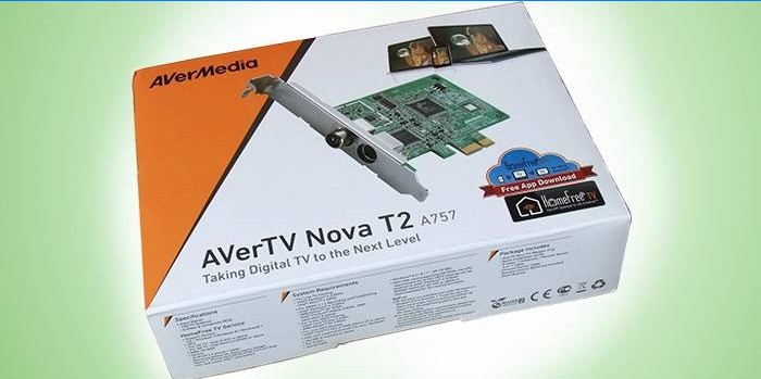 Tuner pentru computer AVerMedia Technologies din pachet