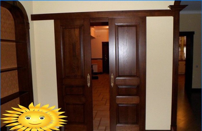 Uși interioare glisante: selectați și instalați-vă singuri