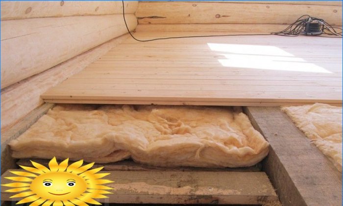 Așezarea plăcilor într-o casă de lemn: pregătirea podelei