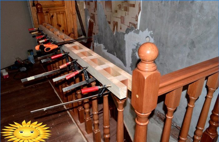 Cum puteți repara balustrele și balustradele: faceți-vă singuri scările din lemn