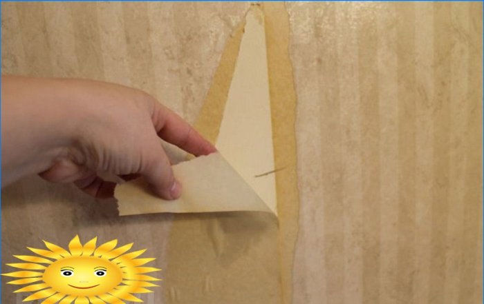 Cum să eliminați rapid tapetele vechi de pe pereți