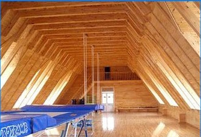 Cum să îți construiești casa de vis - cherestea laminată lipită, o vedere interioară