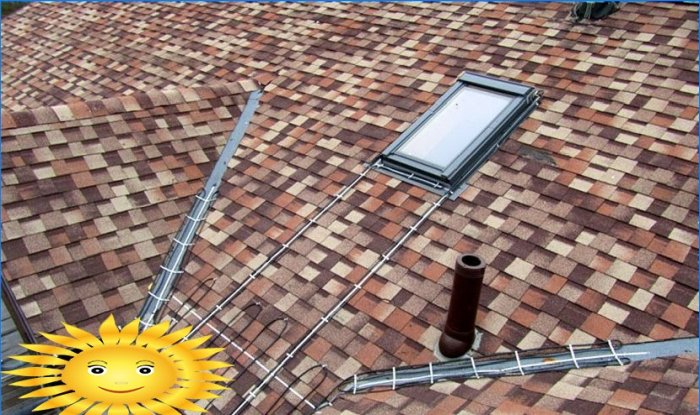 Golile de încălzire și acoperișurile: sisteme anti-glazură DIY