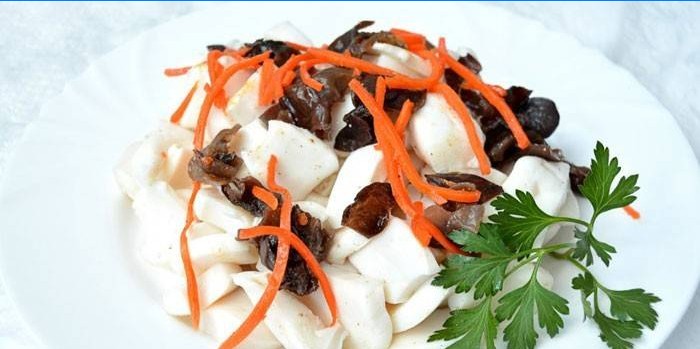 Salata Shiitake Coreeană