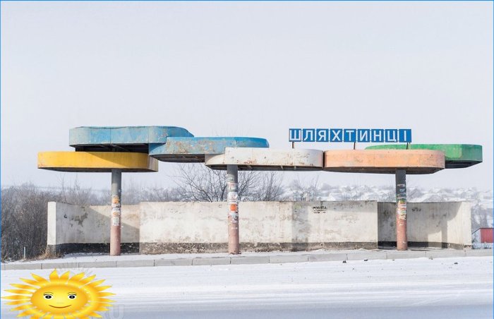Stații de autobuz sovietice