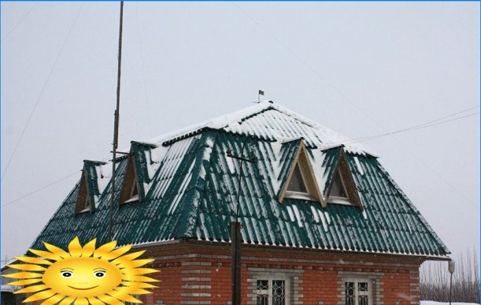 Ardezie de val pe acoperiș: cum să puneți acoperișul timp de 50 de ani
