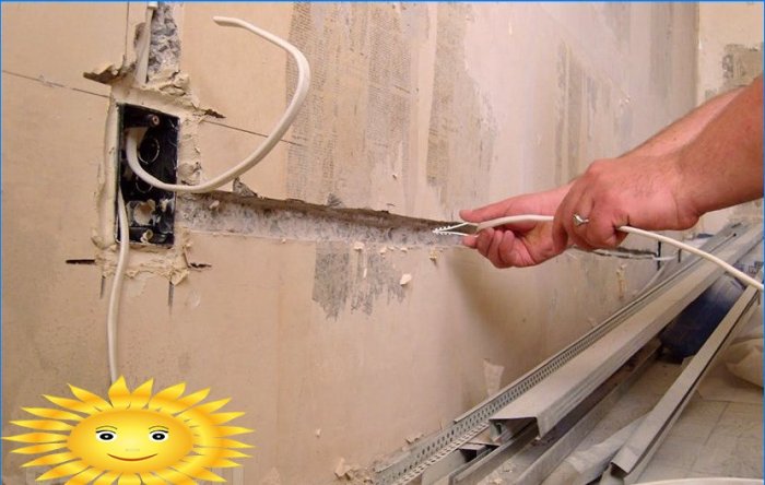Cablajul casei: Cum să protejeze firele în pereți