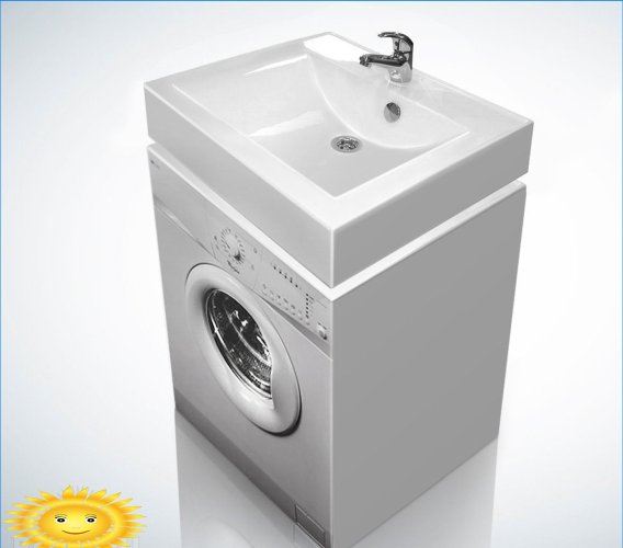 Mașina de spălat sub chiuvetă: caracteristici de selectare și instalare