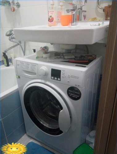 Mașina de spălat sub chiuvetă: caracteristici de selectare și instalare