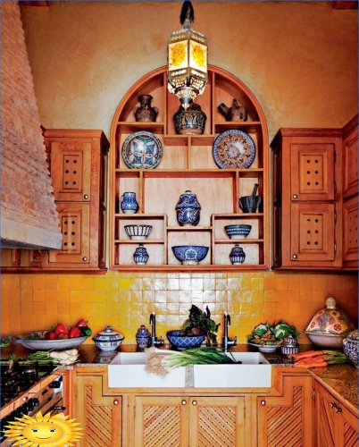 Bucătărie în diferite stiluri interioare: selecție foto