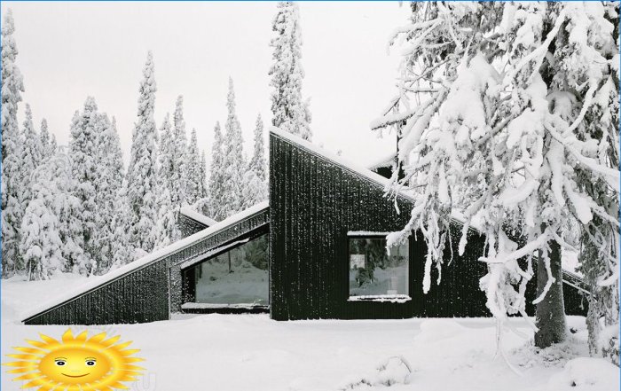 Case neobișnuite alpine - colecția de fotografii de iarnă