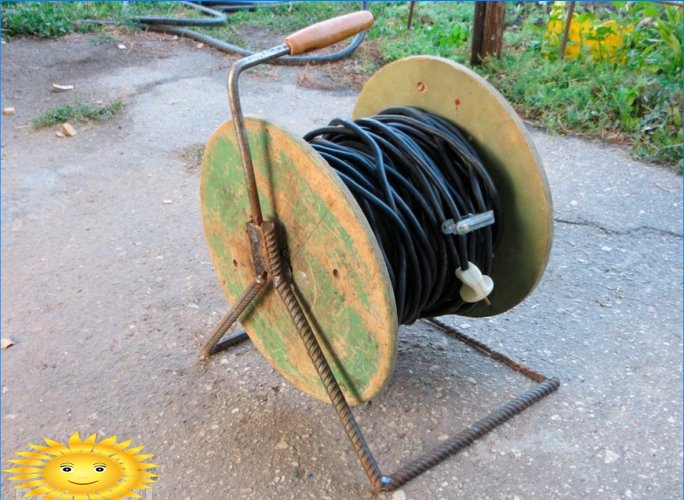 Ce se poate face dintr-o bobină veche dintr-un cablu electric