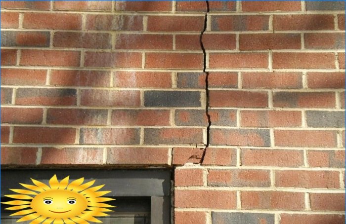 Crack in perete: o amenințare pentru întreaga casă sau un mic defect