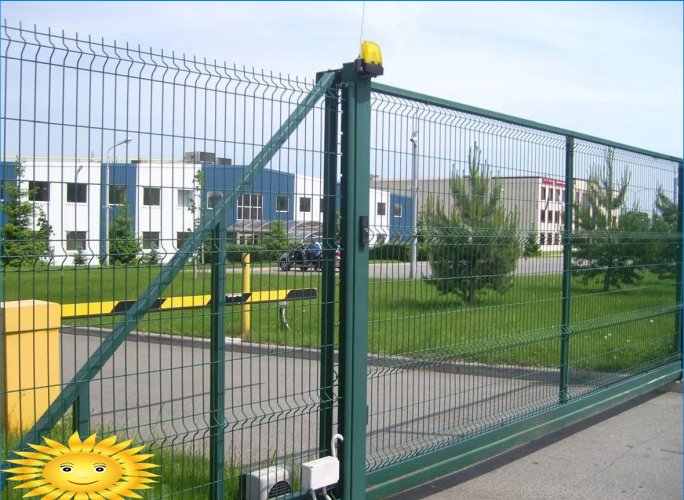 Gard gard sau gard din plasă 3D