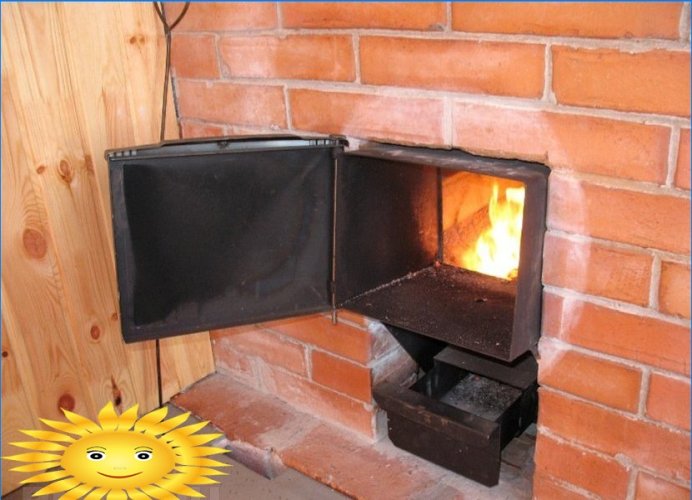 Instalați-vă singuri un cuptor cu o cutie de foc de la distanță