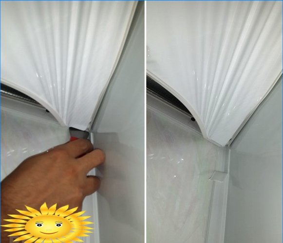 Instalarea unui tavan întins în toaletă cu propriile mâini
