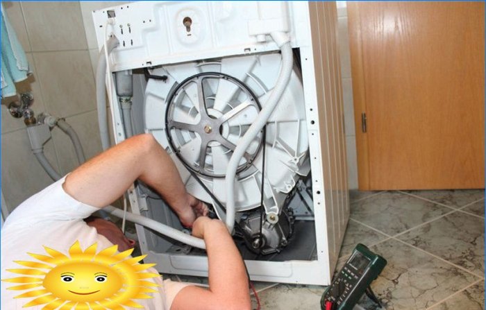Mașină de spălat: depanare și reparație DIY