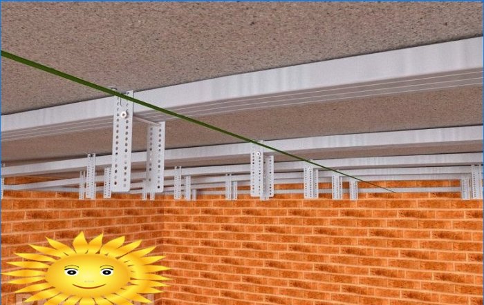 Tehnologie de montare a tavanului din gips-carton de orice complexitate
