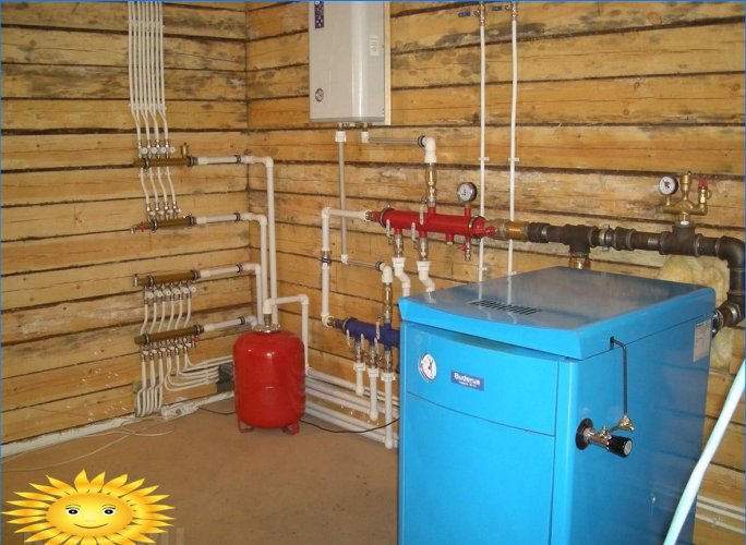 Transportor de căldură pentru sistemul de încălzire - apă sau antigel